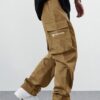 Lymio Men Cargo || Men Cargo Pants || Men Cargo Pants Cotton || Cargos for Men (Cargo-05-08) (M, Khakhi) - Image 4