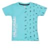 Jaganath Creations Kids Clothes for Boys | Summer Dress for Boys | Printed Cotton Half Sleeve T shirt and Shorts (Blue, 3-4 year) - Image 4