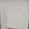 SELFYS Women's Cotton Polyester Blended Fleece Sweatshirt, Full Sleeve Crop Top with High Neck for Winters, Loose Fit Sweatshirts for Womens, Regular Fit Winter Wear for Girls (Glacier Grey) - Image 5