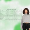 SELFYS Women's Cotton Polyester Blended Fleece Sweatshirt, Full Sleeve Crop Top with High Neck for Winters, Loose Fit Sweatshirts for Womens, Regular Fit Winter Wear for Girls (Glacier Grey) - Image 6