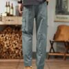 Lymio Cargo Pants for Men|| Cotton Cargo Pants for Men (Cargo-99-Grey-4XL) - Image 5