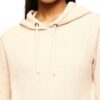 Pepe Jeans Women's Cotton Blend Hooded Neck Sweatshirt (PL581422_Powder Pink - Image 3