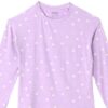 Nuego Cotton Printed Pyjama Set for Girls Night Suit Pyjama Top & Pyjama Bottom Set, Full Sleeves Coord Set for Girl Nightwear Sleepwear Set for 8-9 Years Kids Girls - (Purple) - Image 6