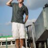 Lymio Regular Fit Shirt for Men|| Men Stylish Regular Fit Shirt (Linen-E-Squre) (in, Alpha, 2XL, Green) - Image 8