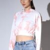 Leriya Fashion Hoodies for Women Combo || Tie Dye Hoodie for Women || Hooded Neck Sweatshirt || Crop Hoodies || Short Hoodies || Loose Casual Sweatshirt for Women (X-Small, PeachSky) - Image 6