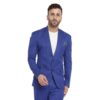 REFULGENT Men's Regular Fit Single Breasted Casual and Formal Blazer (Blue,Size-44) - Image 4