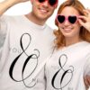 EPIKO You and Me Typography Printed Couple Tshirt | Stylish Couple Tshirt (Pack of 2) - Image 6