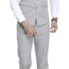 MANQ Men's Band Collar Slim Fit Formal/Party Waist Coat - Image 3