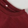 Artfish Women's Crewneck Long Sleeve Crop Tops Workout Casual Pullover Loose Sweatshirts (Burgundy,XS) - Image 4