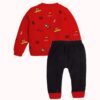 Lofn Full Sleeve Printed Tshirt Pyjama Pant Set Sweatshirt Joggers Clothing Set for Baby Boy Girl - Image 3