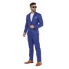 REFULGENT Men's Regular Fit Single Breasted Casual and Formal Blazer (Blue,Size-44) - Image 3