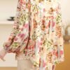 TOPLOT Women Shirt || Tops for Women || Western Tops for Woman Stylish || Trendy Tops (Printed-Top-5233-Pink-XS) - Image 3
