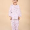CHHEENT JUNIOR Boys Cotton Night Suit | Baby Kids Sleep Suit | Kids Pajama Set Combo| Nightwear | Sleepwear for Baby/Kids | Comfortable | Cool Prints | for Boys |3-4 Years Purple - Image 3