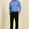 Allen Solly Men's Slim Fit Shirt (ASSFQSPPN51440_Blue - Image 2