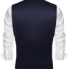 OORA Men's Waist Coat/Jacket Slim Casual Blazer (Tuxedo_NavyBlue_38) - Image 4