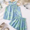 CUTIECRAZE Girl Clothing Set || Girl Top and Short pair set (DFG-57-5-6) - Image 6