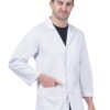 Full short lab coat | Unisex | 3 Pocket | 100% Terri cotton fabric | Perfect Fit | Anti Wrinkle | Lightweight | Durable (3XL) - Image 4