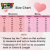 Bouncy Toonz Men's Couple T-Shirts For Lovers - Twinning Regular Fit Cotton Printed Half Sleeve T-Shirts - Pink, Mauve - Image 5