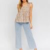 LERIYA FASHION Regular Fit Tops for Women | Crop Tops for Women Stylish | Korean Tops for Women (Medium, Light Blue) - Image 2
