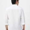 Urbano Fashion Men's White Cotton Full Sleeve Regular Fit Textured Shirt with Spread Collar (shirtsmocregfs-06-white-l) - Image 4