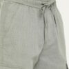 NEVER NEUD Men's Lazy Linen Cargo Pants, Stylish 6 Pocketed Relaxed Fit Trousers for Men, 98% Cotton 2% Linen, Mid Rise, Comfortable with Elastic Waist & Drawstring (Stone, 34) - Image 4