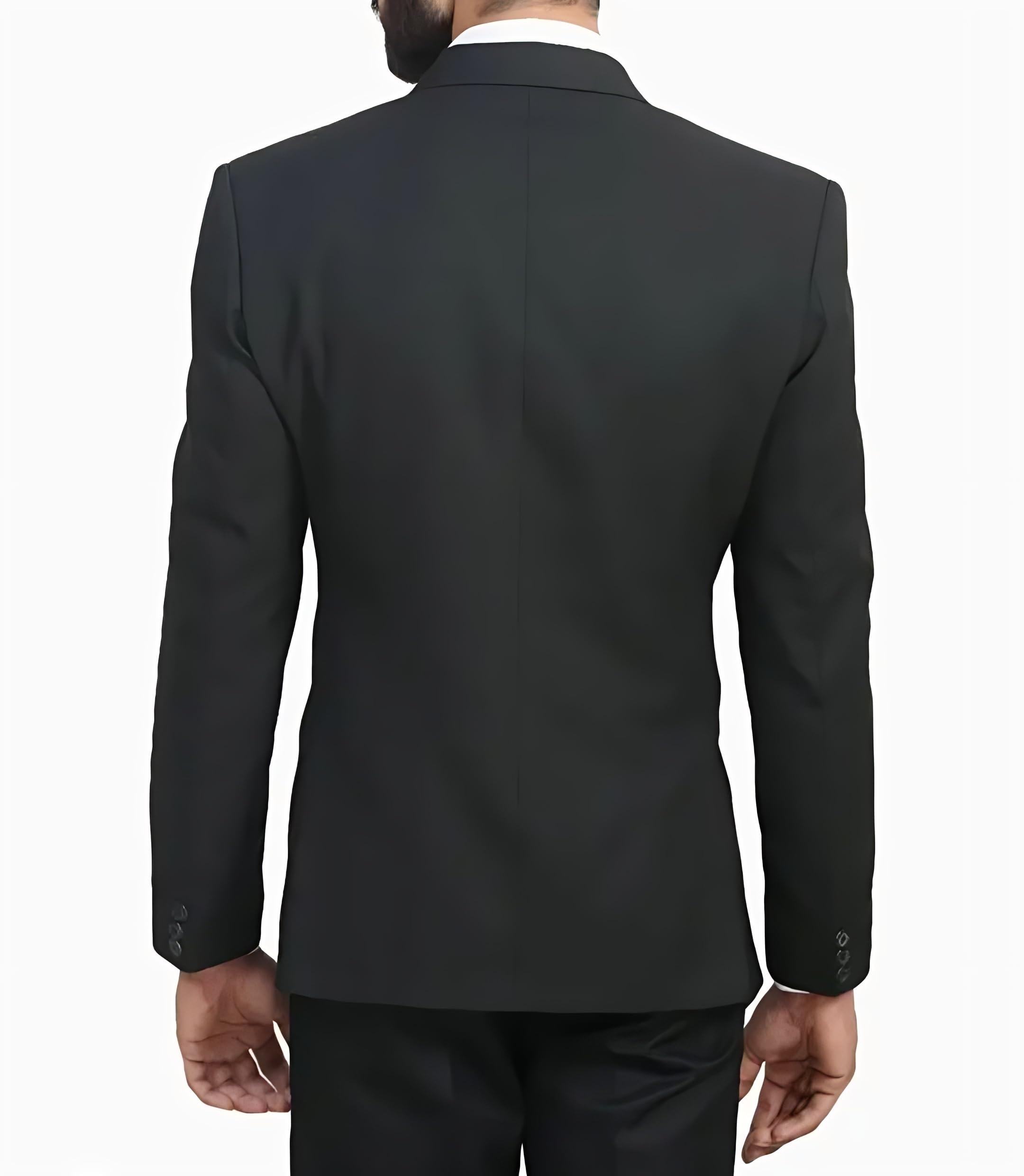Men's Black Formal Blazer (44) - Image 3