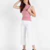 Rock Paper Scissors Womens Slim Fit Tank Top High Neck Cotton Top Stylish Women Top, Large - Image 4
