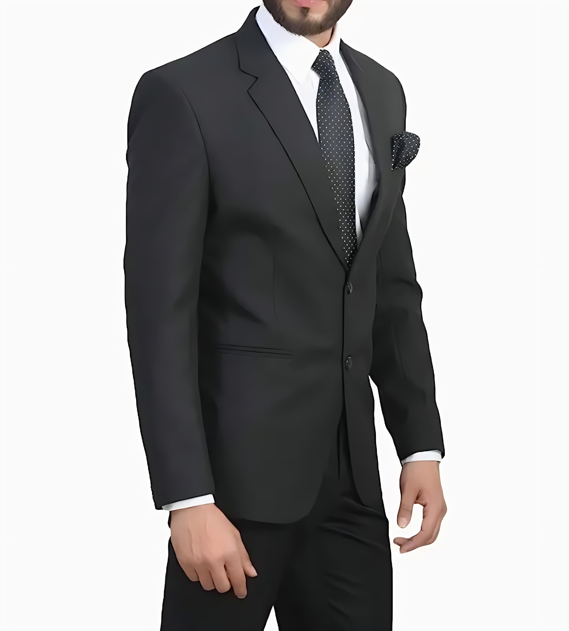 Men's Black Formal Blazer (44) - Image 4