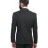 MANQ Men's Slim Fit Single Breasted Blazer (BL-101-38_Black_38) - Image 9