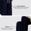 GRECIILOOKS Track Pant for Men | Trouser Pant for Men | Baggy Pant for Men Loose Fit | Cargo Pant for Men | Track Pant Men | Men Stylish Track Pant (in, Alpha, M, Regular, Blue) - Image 6