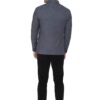 WINTAGE Men's Tweed Casual and Festive Regular Fit Formal Blazer Coat (Blue,42) - Image 3