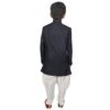 SG YUVRAJ Kid's Polyester Solid Indo Western Sherwani Set For Boys (UP-G-170-NAVY-9), 9-10 Years - Image 7