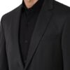 Peter England Men's Regular Blazer (Pebzotlby15203_Charcoal_40, Formal Blazer) - Image 3