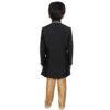 SG YUVRAJ Kids Indo Western Sherwani Set For Boys (UP-G144-BLACK-3) - Image 7