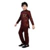 ZOLARIO Sherwani for Kids Boys, Ideal for Birthday, Marriage, Diwali and Other Functions. 3-4 years, Red color - Image 4