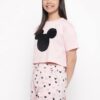 Lil Tomatoes Disney Cotton Girls Night Suits, Pink, 11-12 Years - Image 5