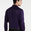 Van Heusen V Dot Men's Slim Fit Shirt (VDSFESLF506202_Teal 42) - Image 3