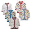 Tinchuk Cotton Printed Unisex-Baby T-Shirt Assorted Prints - Multipack (Multicolor_3 Months-6 Months) - Image 4