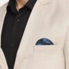 TAHVO Men's Single Breasted Regular Fit Blazer for Occasion, Weddings, Party (Beige, 42) - Image 5