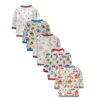 Tinchuk Cotton Printed Unisex-Baby T-Shirt Assorted Prints - Multipack (Multicolor_3 Months-6 Months) - Image 6