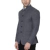 WINTAGE Men's Tweed Casual and Festive Regular Fit Formal Blazer Coat (Blue,42) - Image 4