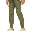 Amazon Brand - Symbol Men's Stretchable Cargo Jogger Pants | Chinos | Casual Mid Rise Trousers (Slim Fit) (Lt Olive_30) - Image 7