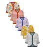 Tinchuk Cotton Printed Unisex-Baby T-Shirt Assorted Prints - Multipack (Multicolor_3 Months-6 Months) - Image 8