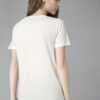 Mack Jonney Women Printed Cotton Rich T Shirt | Round Neck Tshirts|Half Sleeves|Printed-Regular Fit-Mack640807 - Image 4