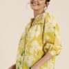rytras Women's Cotton Printed Regular Fit top(Yellow,XXL) - Image 4