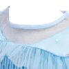 Hopscotch Girls Sequin Embellished Maxi Gown In Blue Color For Ages 2-3 Years - Image 5