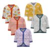Tinchuk Cotton Printed Unisex-Baby T-Shirt Assorted Prints - Multipack (Multicolor_3 Months-6 Months) - Image 7