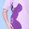 100% Cotton Night Dress for Women Stylish | Summer Night Suit Set with Pajama & T-Shirt | Women’s Nightwear Combo with Pockets | Nightwear Set for Women Loungewear & Sleepwear (Lilac, XXL) - Image 3