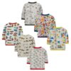 Tinchuk Cotton Printed Unisex-Baby T-Shirt Assorted Prints - Multipack (Multicolor_3 Months-6 Months) - Image 2