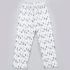 NITE FLITE Girls and Boys Unisex Arctic Penguin Printed 100% Cotton Nightwear | Top and Pyjama Set (Multicolored,12) Multicolour - Image 5